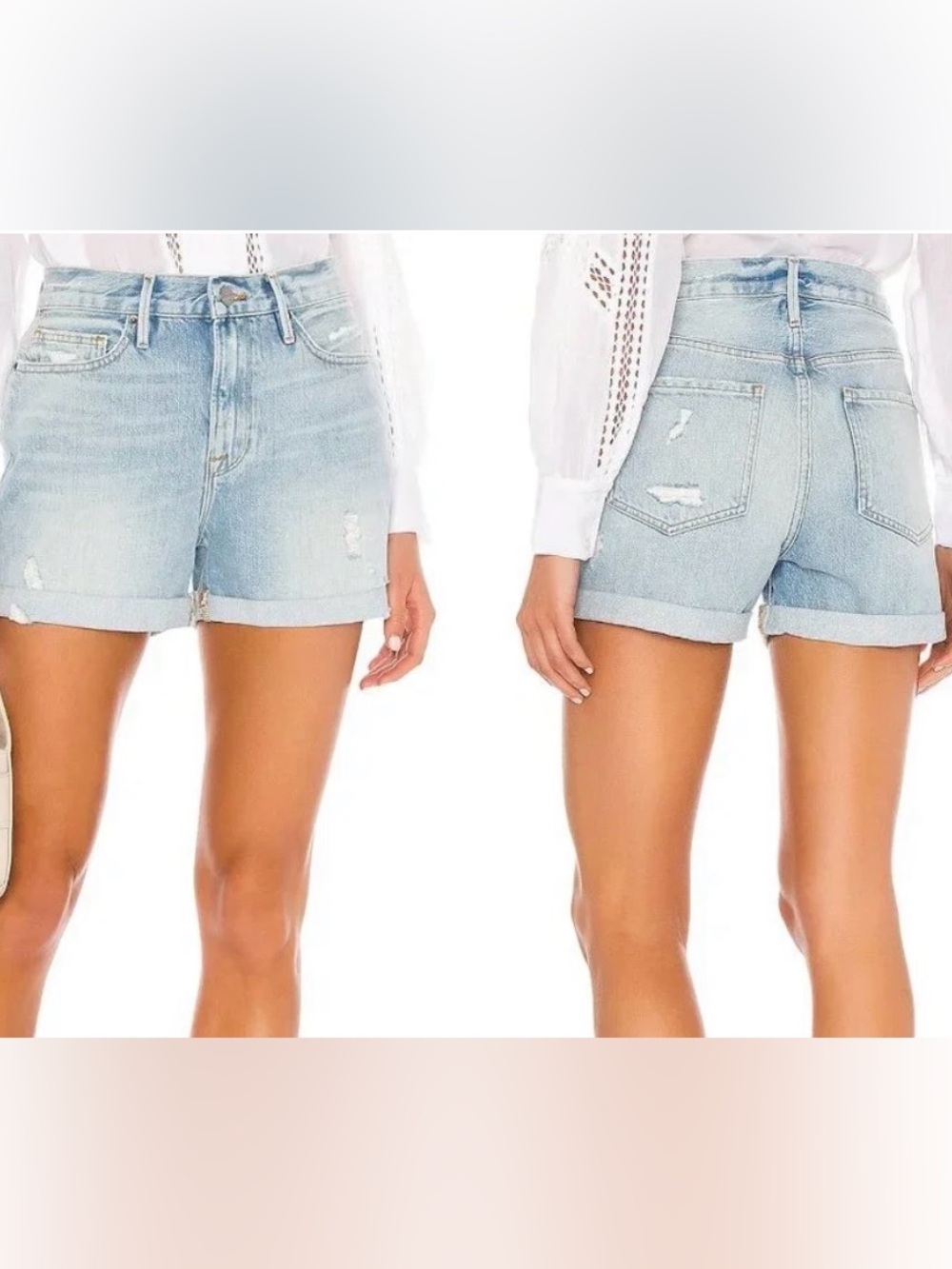 Frame Denim Le Beau Jean Shorts